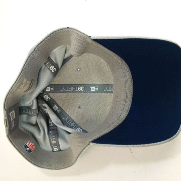 New Era Dallas Cowboys Training 39THIRTY Stretch Fit Embroidered Cap M/L Grey... - Picture 7 of 7